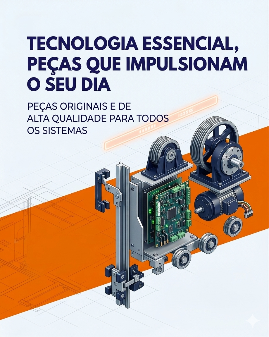 Peças e componentes para elevadores VF Elevadores